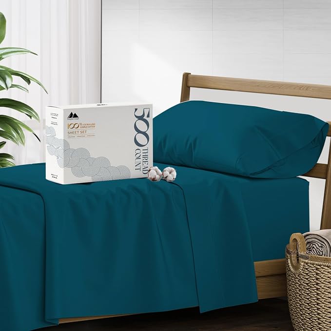 Mayfair Linen 500 Thread Count Twin Cotton Sheets by MayfairLinen