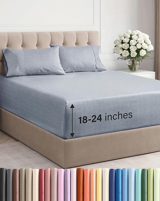 Extra Deep Pocket Queen Sheet Set by CGKUnlimited