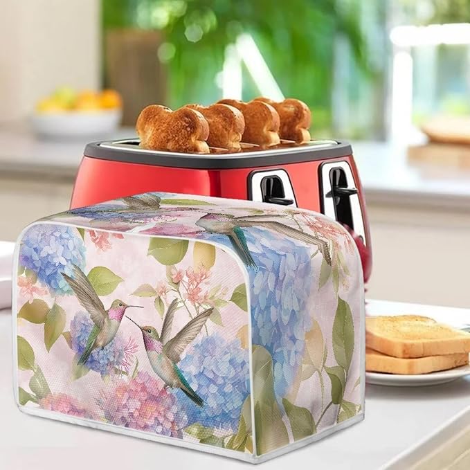 Hummingbird Kitchen Blender Cover Toaster Cover 4 Slice Washable Kitchen - Image 6