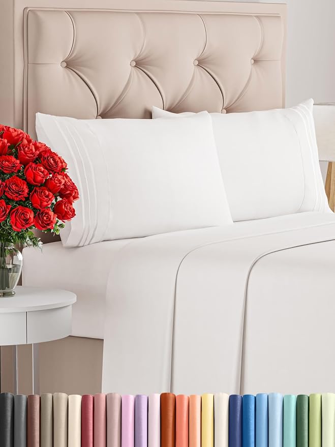 Queen Size 4 Piece Sheet Set by CGKUnlimited
