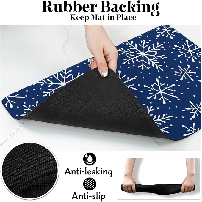 Dog Food Mats for Floors, Absorbent Dog Bowl Mat for Food and Water Dispenser - Image 6