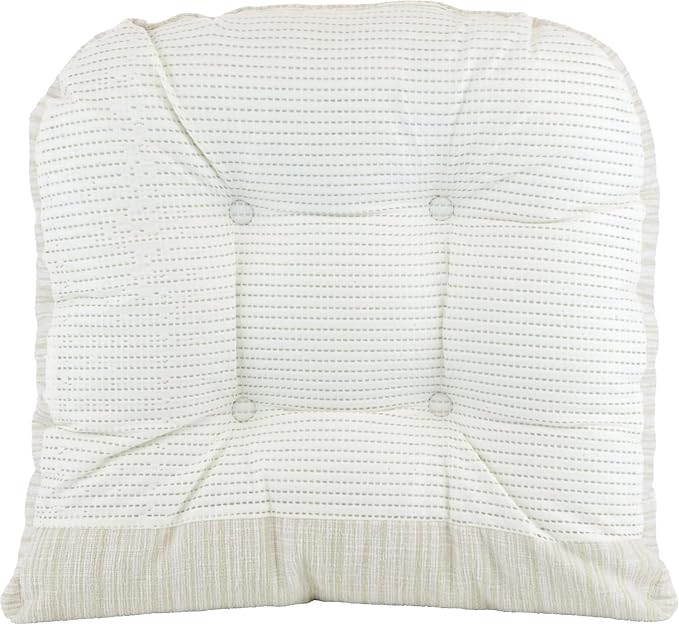 Klear Vu Gripper Overstuffed Universal Non-Slip Dining Chair Cushions - Image 9