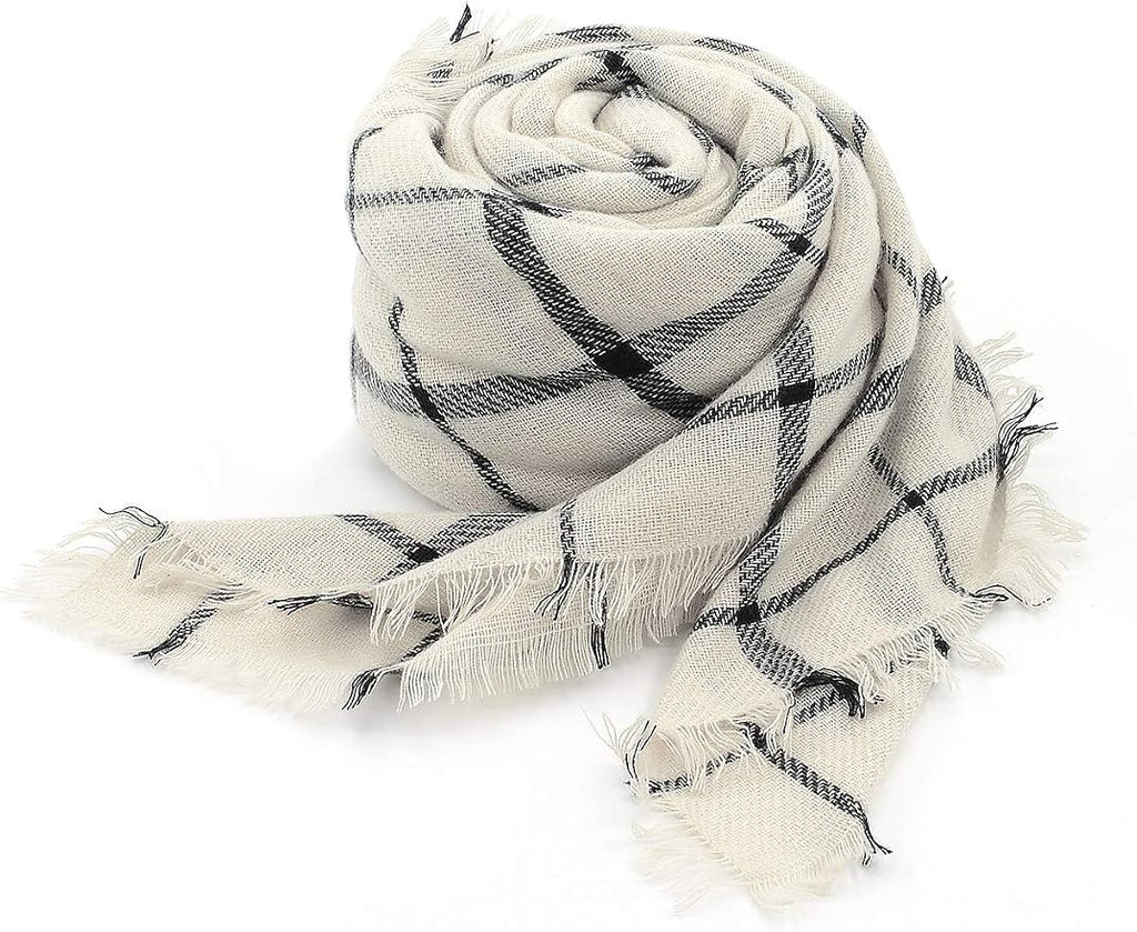 American Trends Women's Cozy Warm Winter Fall Blanket Scarf Stylish Soft Chunky - Image 6