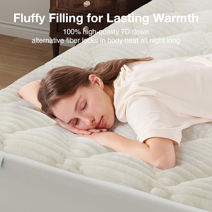 Novilla Twin Mattress Topper - Image 5