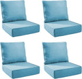 Outdoor Cushion Set for Furniture Patio Furniture, UV Resistant, Water Resistant by PLANNTONNEO