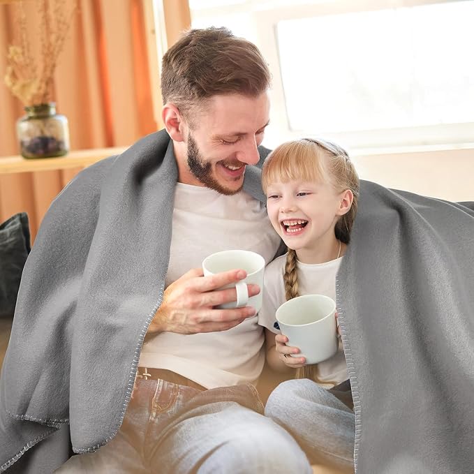 50x60 Throw Blankets, Ultra Soft Hypoallergenic Fleece Fall Throw Blanket - Image 6