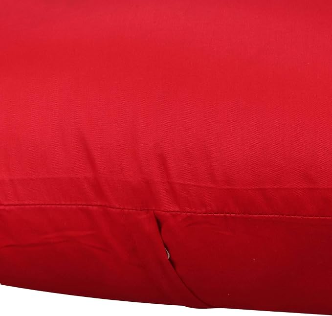 Thmyo 4-Pack 100% Cotton Comfortable Solid Decorative Throw Pillow Cases Square - Image 9