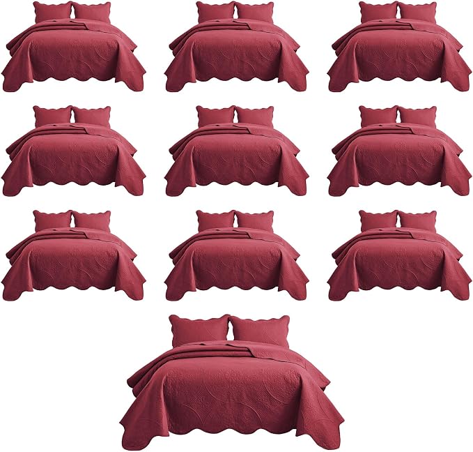 IR Imperial Rooms 10 Pack Twin Quilt Bedding Set by IRImperialRooms