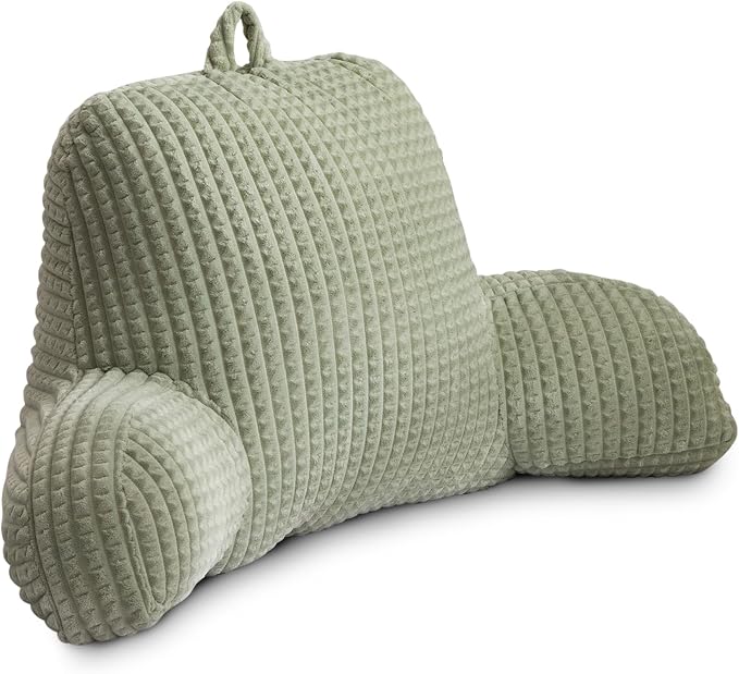 Holawakaka Reading Pillow for Bed and Sofa Couch Sitting Up, Backrest Pillows by Holawakaka