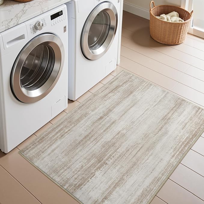 PADOOR Modern Abstract Entryway Rug - Image 2