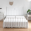 Tufted Dot Bed Skirt Twin Size Ruffled Bed Skirt by TSUTOMI