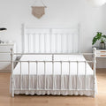 Tufted Dot Bed Skirt Twin Size, Ruffled Bed Skirt by TSUTOMI