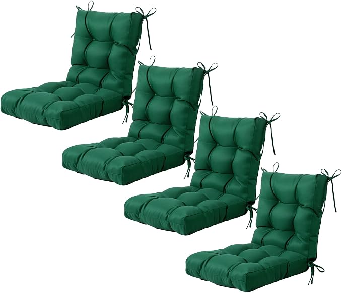 ARTPLAN Seat/Back Outdoor Chair Cushion, Tufted Replacement by ARTPLAN