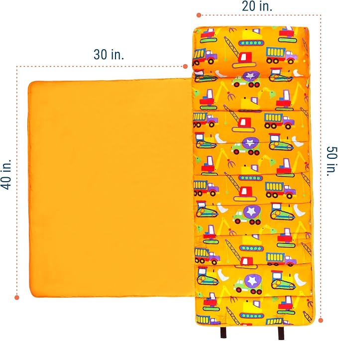 Wildkin Kids Microfiber Nap Mat – Soft Sleep Mat - Image 5
