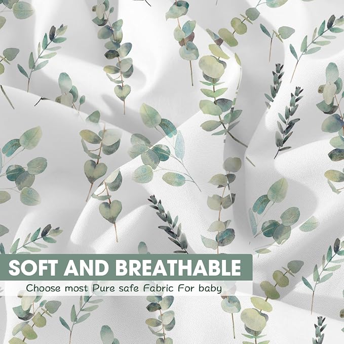 Bimocosy Crib Sheets 4 Pack, Baby Crib Sheets Fitted - Image 9