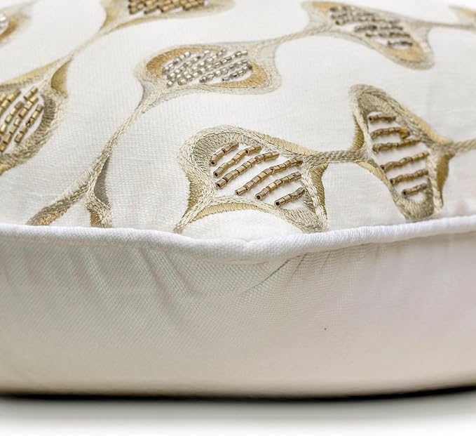 The HomeCentric King/Queen/Twin Beige Decorative Bed Runner Queen 74"x18" Bed - Image 6