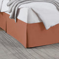 Nestl Rust Bed Skirt King Size by Nestl