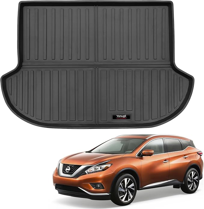 Custom Car Cargo Mats Trunk Liner All Weather TPE Protection Mat Accessories by Yonugli