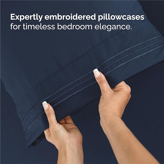 King Size 4 Piece Sheet Set - Image 6