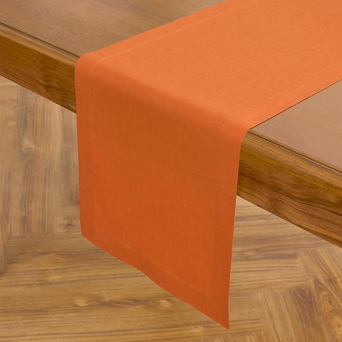 Solino Home Linen Table Runner 120 Inches Long - Image 2