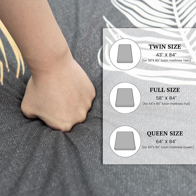 ZonLi Futon Mattress Cover Full Size - Image 2