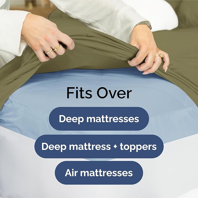 Extra Deep Pocket Split King Sheets - Image 6