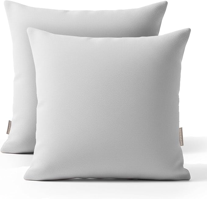 Haven & Glow Decorative Throw Pillow Cover – Square Cushion Case by Unknown