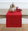 Solino Home Linen Red Table Runner 120 Inches Long by SolinoHome