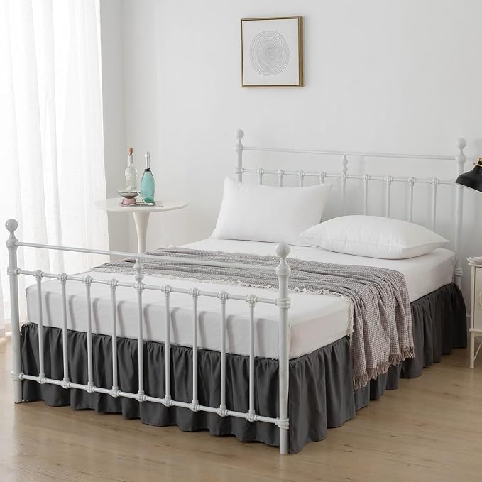 Bed Skirt King Size Ruffled Bed Skirts - Image 6