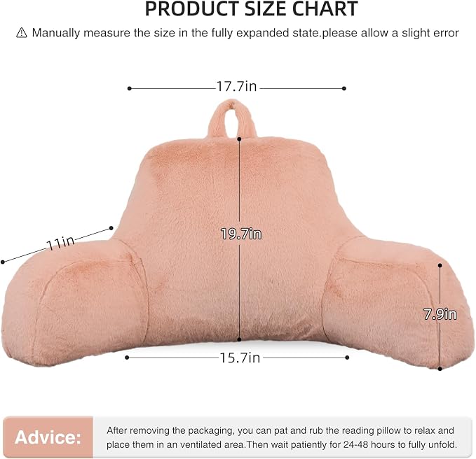 Aimuan Reading Pillow Bed Rest Wedge Large Adult Backrest Pillow - Image 3
