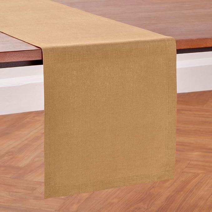 Solino Home Linen Table Runner 48 Inches by SolinoHome