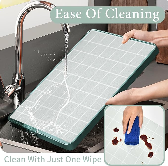 Drawer and Shelf Liner for Kitchen Cabinet: 17 in X 30 Ft Non Slip Waterproof - Image 4