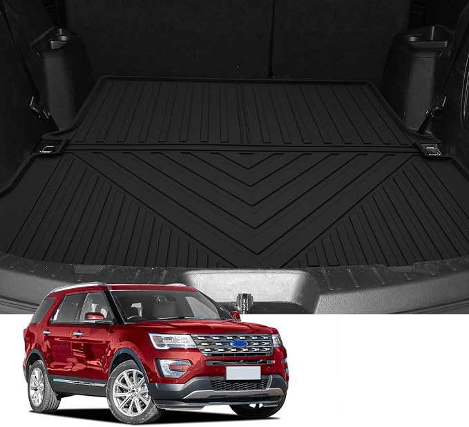 Custom for 2011-2019 Ford Explorer Cargo Mats Trunk Liner - Image 2