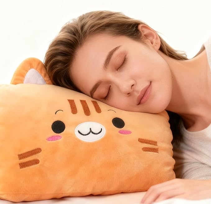 Kids Cartoon Hand Warmer Pillow, Plush Animal Doll - Image 5
