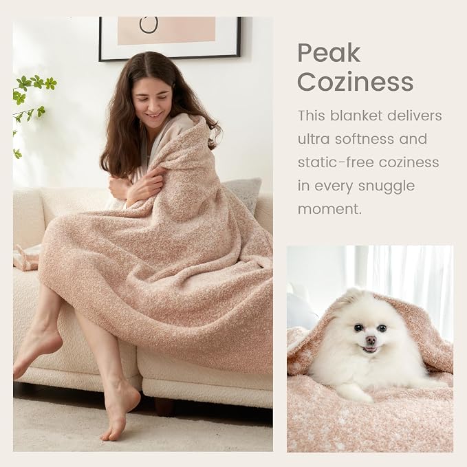 Snuggle Sac Beige Throw Blanket - Image 8