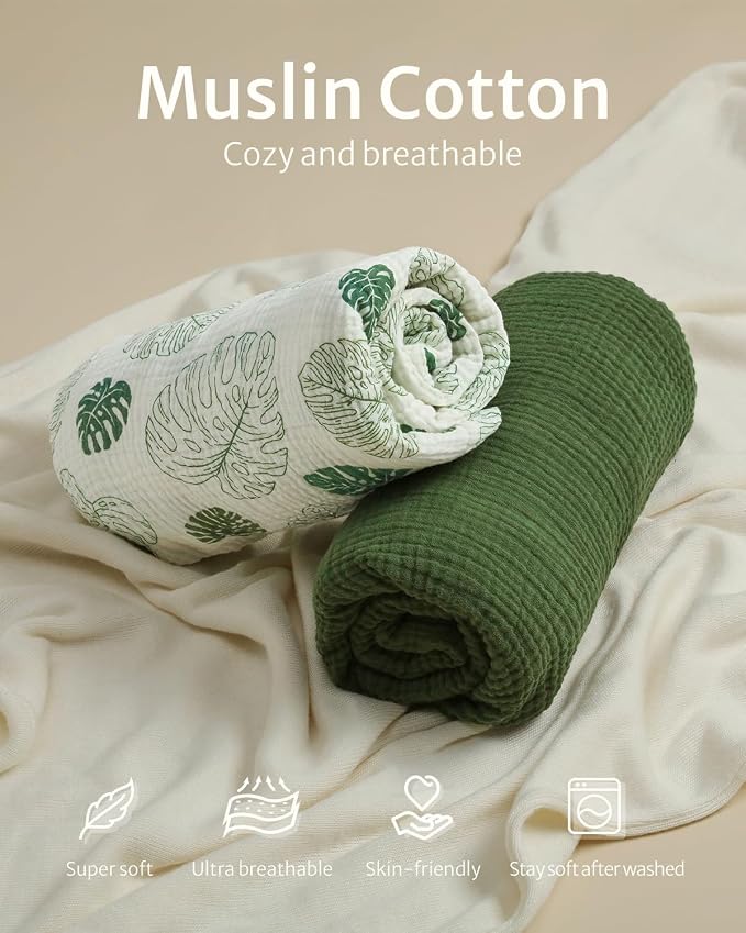Blissful Diary Muslin Bassinet Sheets - Image 8