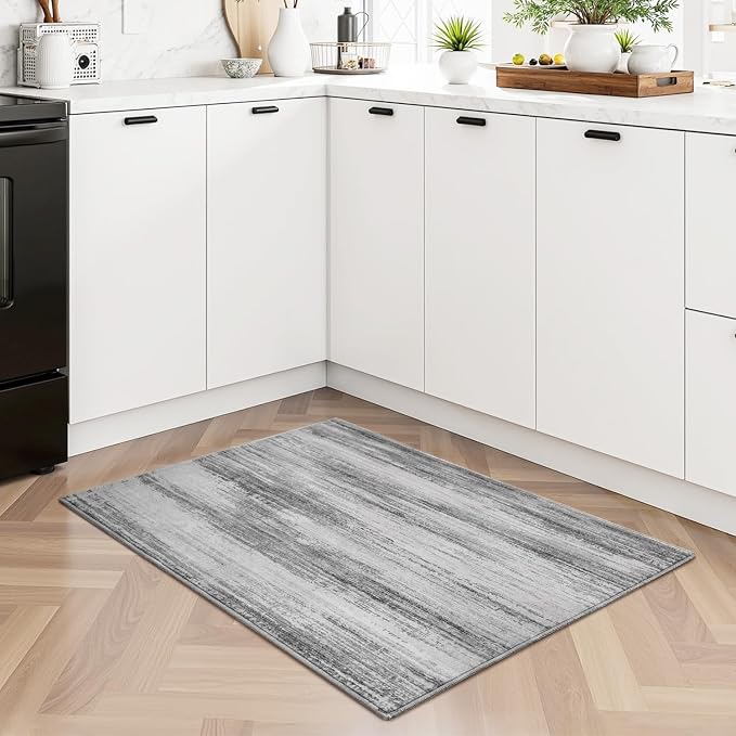 PADOOR Modern Abstract Entryway Rug - Image 3