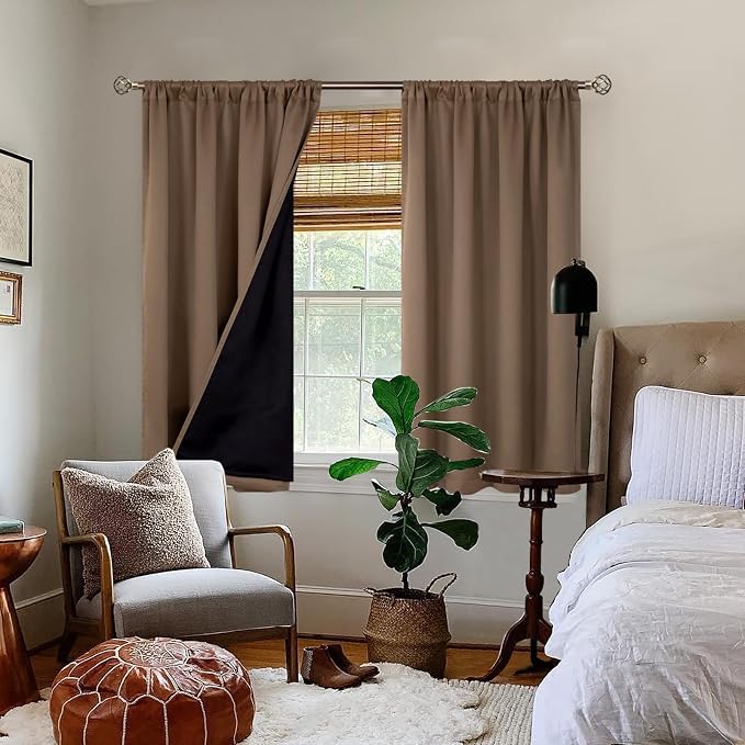 BGment Thermal Insulated 100% Blackout Curtains - Image 2