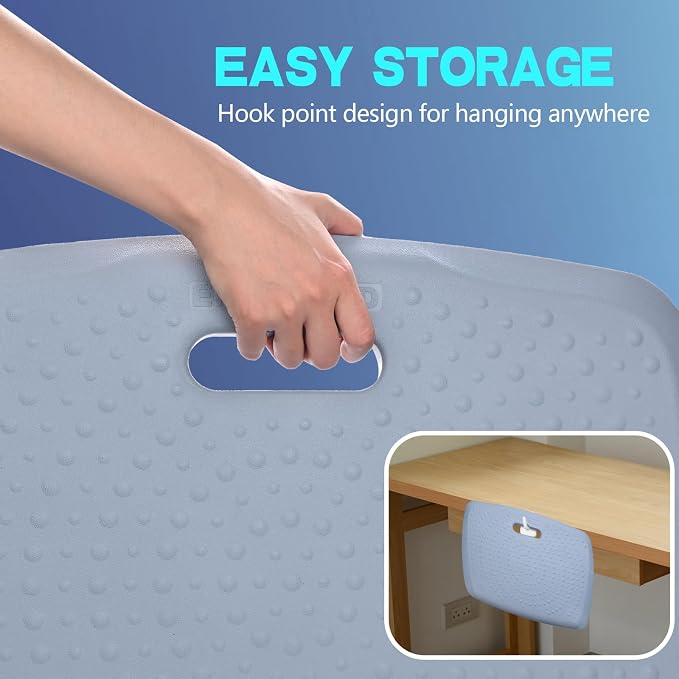 3/4 inch Anti Fatigue Standing Desk Mat, Portable Small Standing Pad - Image 7