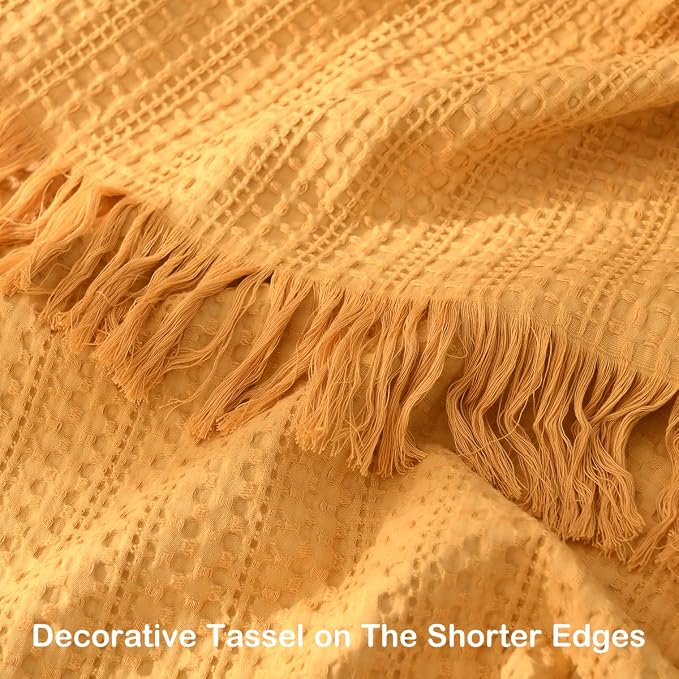 100% Cotton Waffle Blanket - Image 2