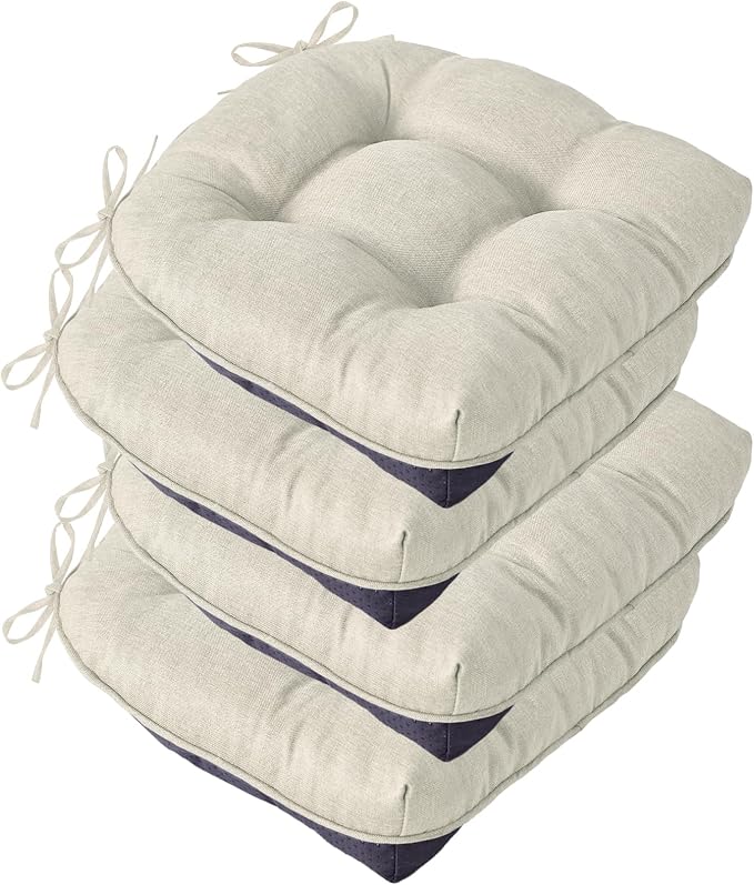 Chair Cushions for Dining Chairs, Seat Cushions for Kitchen Chairs, Indoor Seat by IASEAHK