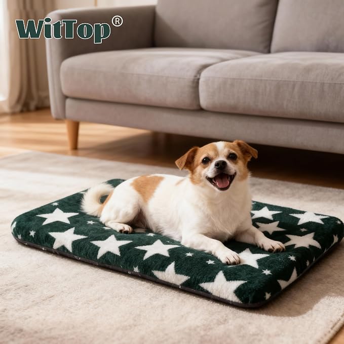 Washable Dog Bed Plush Orthopedic Outdoor Crate Mat - Image 6