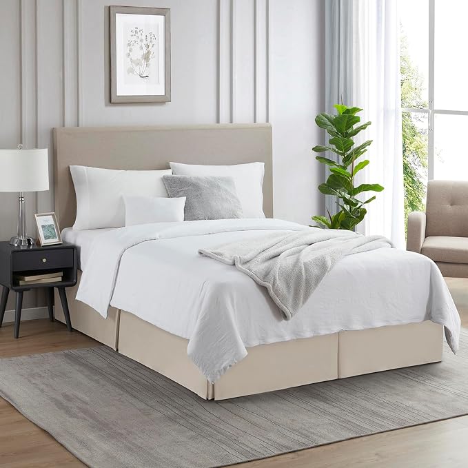 Nestl Linen Bed Skirt King Size - Image 4