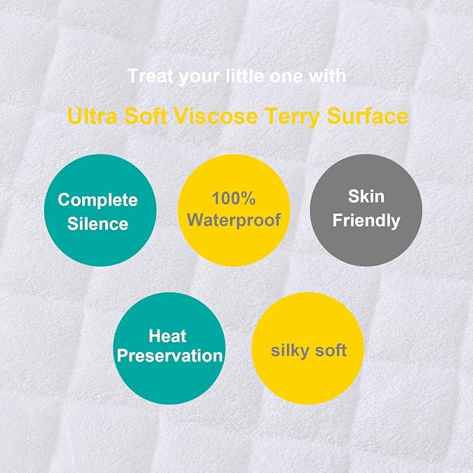 Zippered Crib Mattress Protector - Image 3