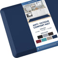 KitchenClouds Kitchen Mat Cushioned Anti Fatigue Kitchen Rug 17.3"x60" by KitchenClouds