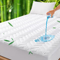 Unilibra Full Size Waterproof Mattress Pad Rayon Made from Bamboo, Quilted by Unilibra
