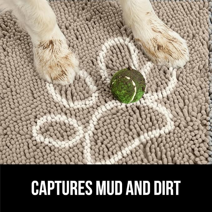 GORILLA GRIP SOAKSTOPPER Dog Door Mat, 48x30 Machine Washable Rug Absorbent - Image 4