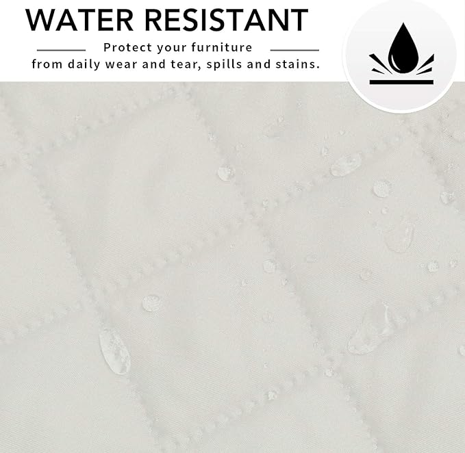 Easy-Going 4 Seater Sofa Slipcover Reversible Sofa Cover Water Resistant Couch - Image 5