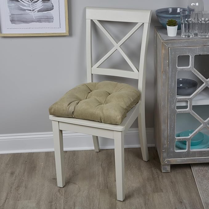 Klear Vu Gripper Overstuffed Universal Non-Slip Dining Chair Cushions - Image 8