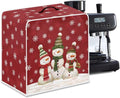 Christmas Coffee Maker Cover, Cute Snowman Coffee Dust Cover, Xmas Mixer by Unknown